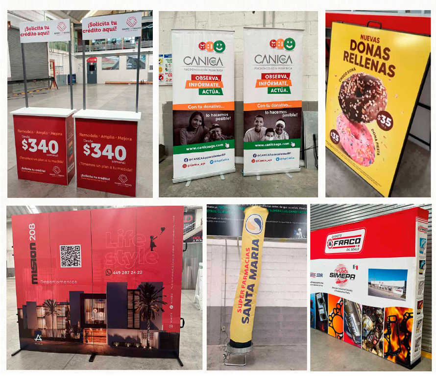Displays de linea